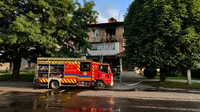 У Шептицькому районі під час пожежі в будинку загинули двоє людей