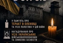 У Трускавці проведуть акцію вшанування загиблих полонених воїнів