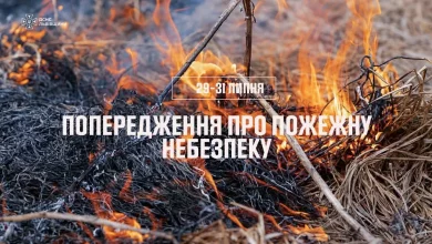На Львівщині оголосили попередження про високу пожежну небезпеку