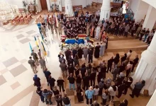 Новороздільська громада попрощалася із захисником Володимиром Ошустом