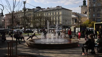 Фонтан «Да Вінчі» на площі Галицькій тимчасово зупинили