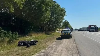 На трасі Київ–Чоп біля Підбірців травмувалася мотоциклістка