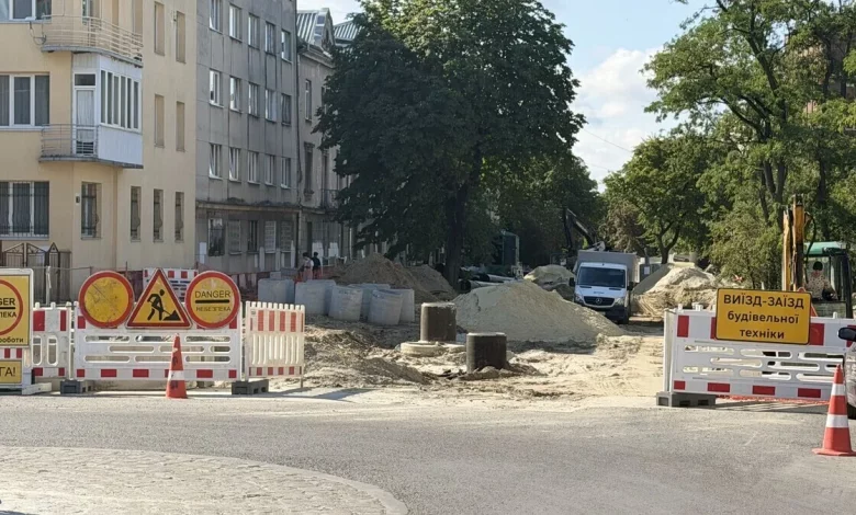 У Львові перекриють нову ділянку вул.
