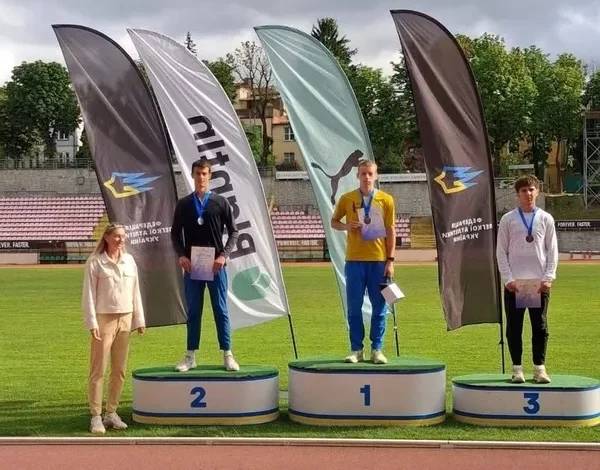 Юніори Буської ДЮСШ вибороли медалі чемпіонату України з легкої атлетики у Львові