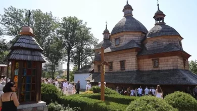 У Жовкві після реставрації відслужили перший молебень у Церкві Пресвятої Трійці
