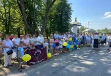 У Переволочній зустріли з полону військового Петра Андрусяка