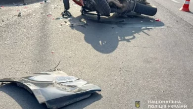 У Львові на вулиці Науковій у ДТП травмувався мотоцикліст