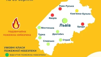 Прогноз пожежної небезпеки на 9 серпня: від низької до надзвичайної