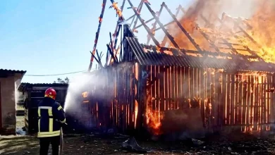 У Великих Мостах рятувальники вберегли від вогню сусідні будівлі