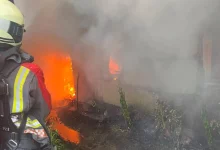 У селі Любеля на Львівщині згоріли два житлові будинки