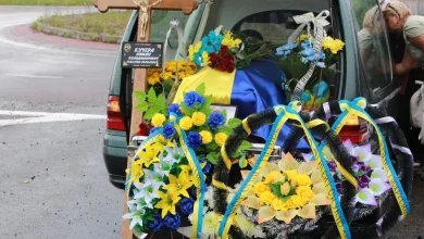 Дрогобицька громада віддала шану полеглому захиснику Роману Кучері