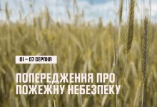 На Львівщині оголосили надзвичайну пожежну небезпеку з 1 до 7 серпня