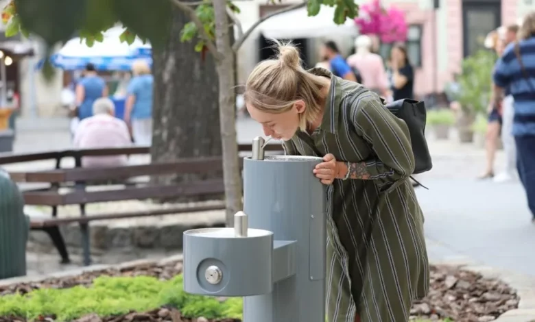 У Львові оприлюднили адреси питних фонтанів та розпилювачів води