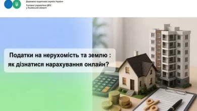 Інформація про податки на нерухомість і землю тепер доступна онлайн