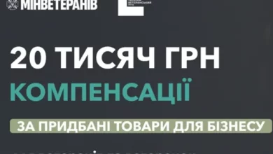 Як ветеранам отримати компенсацію за товари для бізнесу