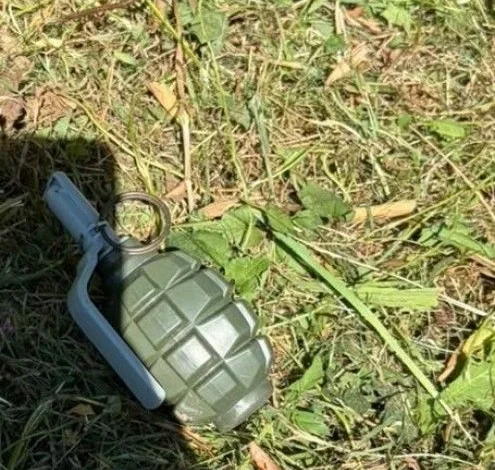 У Львові на подвір’ї будинку виявили навчально-тренувальну гранату