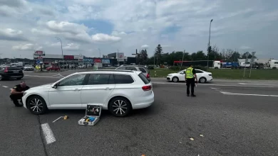 У Стрию на трасі «Київ-Чоп» автомобіль травмував двох пішоходів