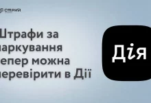 Штрафи за паркування тепер можна перевірити в застосунку «Дія»