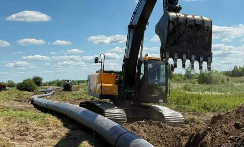 Між Магеровом і Львовом оновлюють магістральний водогін: проклали 500 метрів