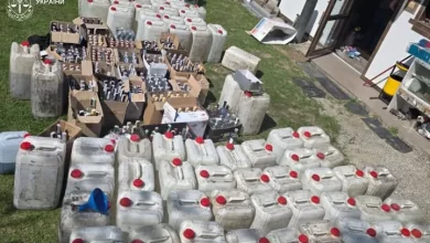 На Львівщині викрили підпільний цех контрафактного алкоголю на пів мільйона гривень