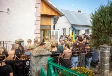 В Уличному попрощалися з полеглим воїном Михайлом Сирваткою