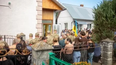 В Уличному попрощалися з полеглим воїном Михайлом Сирваткою