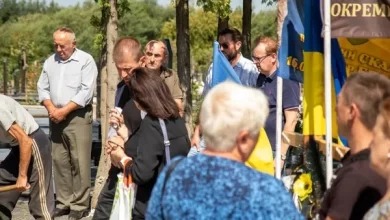 У Трускавці допоховали останки воїна Андрія Доброновського