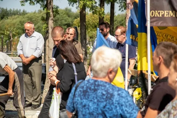 У Трускавці допоховали останки воїна Андрія Доброновського