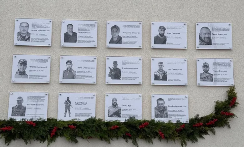 У Львові встановлять 11 меморіальних таблиць полеглим захисникам України