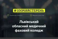 Львівський обласний медичний фаховий коледж переміг у проєкті «100 майстерень»