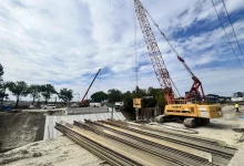У Львові готуються до монтажу балок нового моста на Рясне