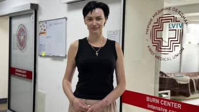 Львівські медики допомагають одеситці, пораненій ударом російського «шахеда»