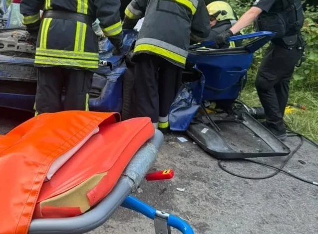 На Львівщині зіткнулися Skoda та рейсовий автобус: травмовано 11 людей