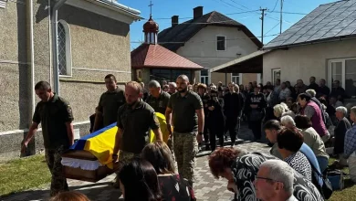 Стрийська громада попрощалася із захисником Дмитром Мироновим