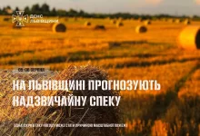 На Львівщині 5–6 серпня очікується надзвичайна спека до 42°