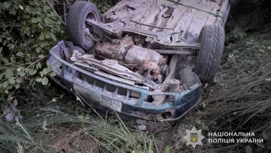 У Львівському районі внаслідок перекидання авто загинув водій, двоє пасажирів травмовані