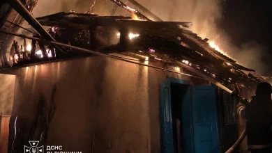 У селі Завадів на Яворівщині вночі загорілася господарська будівля