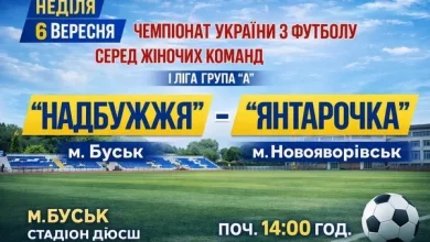 Жіночий ФК «Надбужжя» з Буська стартує в Першій лізі чемпіонату України
