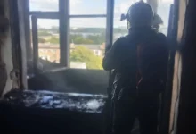 У Шептицькому під час пожежі в багатоповерхівці травмувалися двоє людей