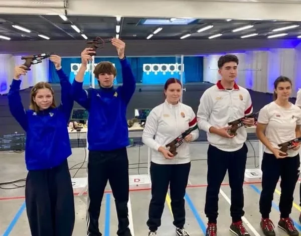 Дві медалі чемпіонату Європи U18 зі стрільби вибороли спортсмени Львівщини