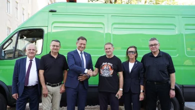 Дрогобич до 935-річчя отримав від Кракова нову каналопромивну машину