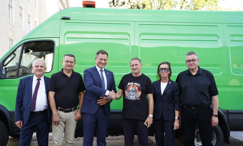 Дрогобич до 935-річчя отримав від Кракова нову каналопромивну машину