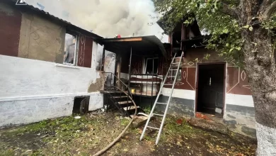 У селі Гряда на Львівщині рятувальники загасили пожежу в житловому будинку