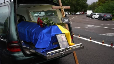 Дрогобицька громада зустріла полеглого захисника Михайла Пристая