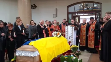 Стрийська громада попрощалася із захисником Сергієм Мельником