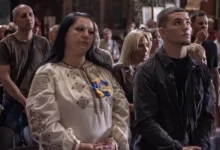 Родині полеглого захисника Олексія Яворського вручили посмертний «Комбатантський хрест»