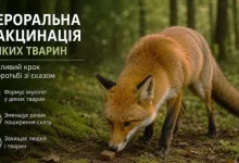 У вересні–жовтні 2026 року проведуть пероральну імунізацію диких м’ясоїдних тварин