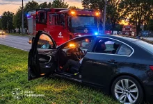 У Львові рятувальники допомогли водієві, якому стало зле за кермом