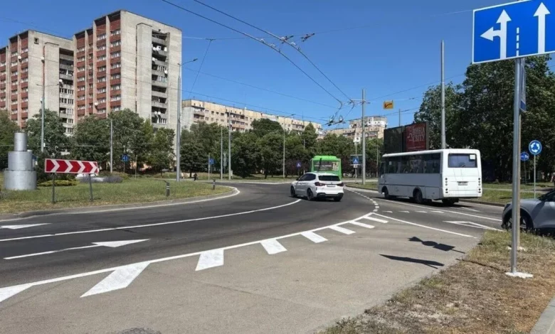 У Львові на розв’язці Кульпарківська — Виговського — Володимира Великого ДТП стало менше на 57%