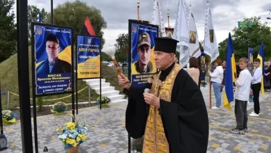 У селі Ільковичі відкрили Алею Героїв на честь полеглих захисників